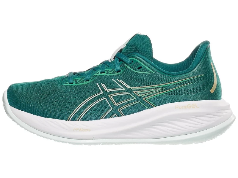 ASICS 1012B599-300 Gel-Cumulus 26 Women Rich Teal/Pale Mint UK 7.5