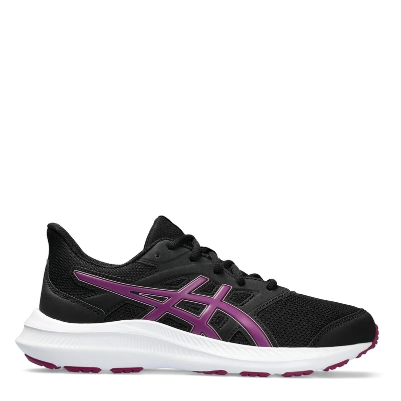 ASICS 1014A300-007 JOLT 4 GS Men Black/BlackBerry UK 4 - Image 1