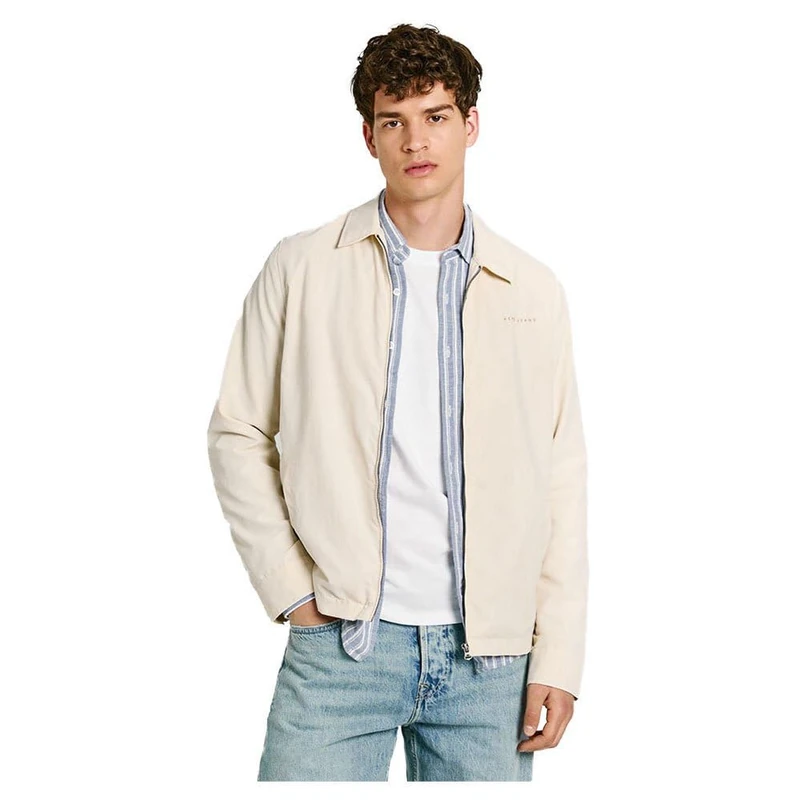 Pepe Jeans Men's Truro, Beige (Ivory White), XL