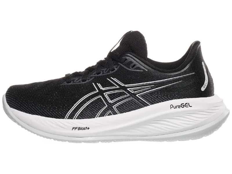 ASICS Gel Cumulus 26 Womens Running Trainers Road Shoes Black/White 6 (39.5)