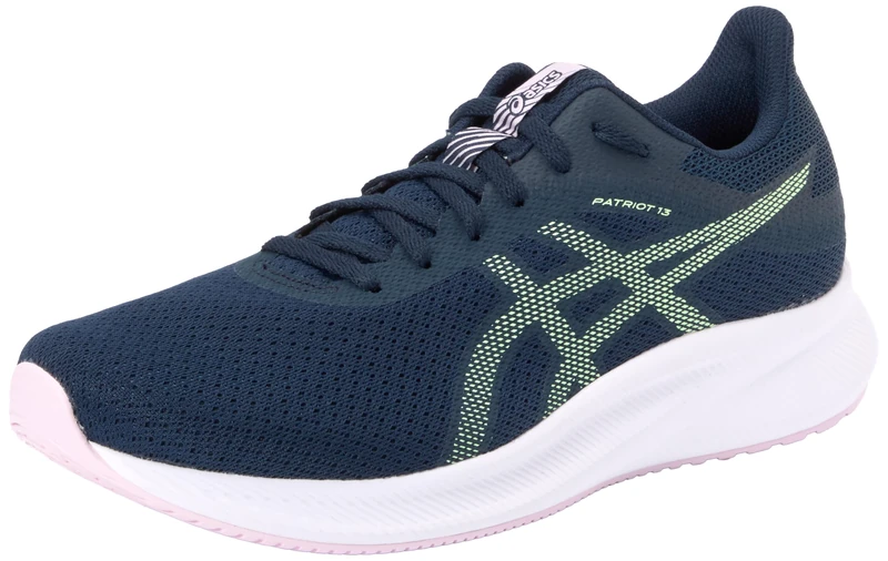 ASICS 1012B312-408 Patriot 13 Women French Blue/Illuminate Yellow UK 9