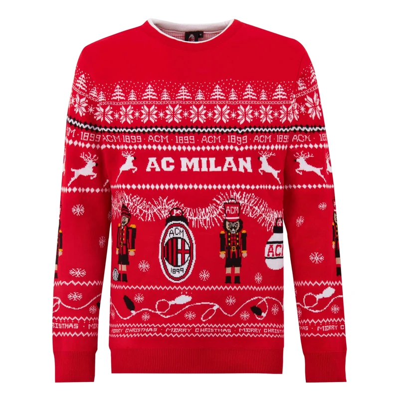 AC Milan - Christmas Jumper 2023 Official Product Adult Unisex