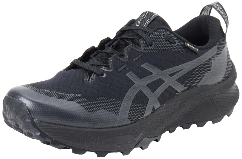 ASICS 1012B607-002 Gel-Trabuco 12 GTX Women Black/Graphite Grey UK 10