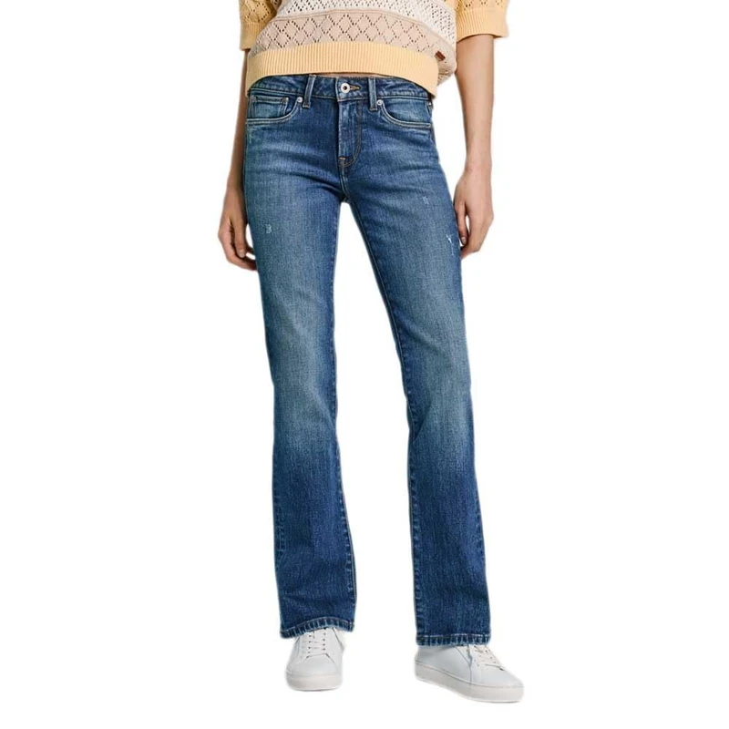 Pepe Jeans Women's Bootcut Lw PL204732 Jeans, Blue (Denim-HV4), 26W / 30L