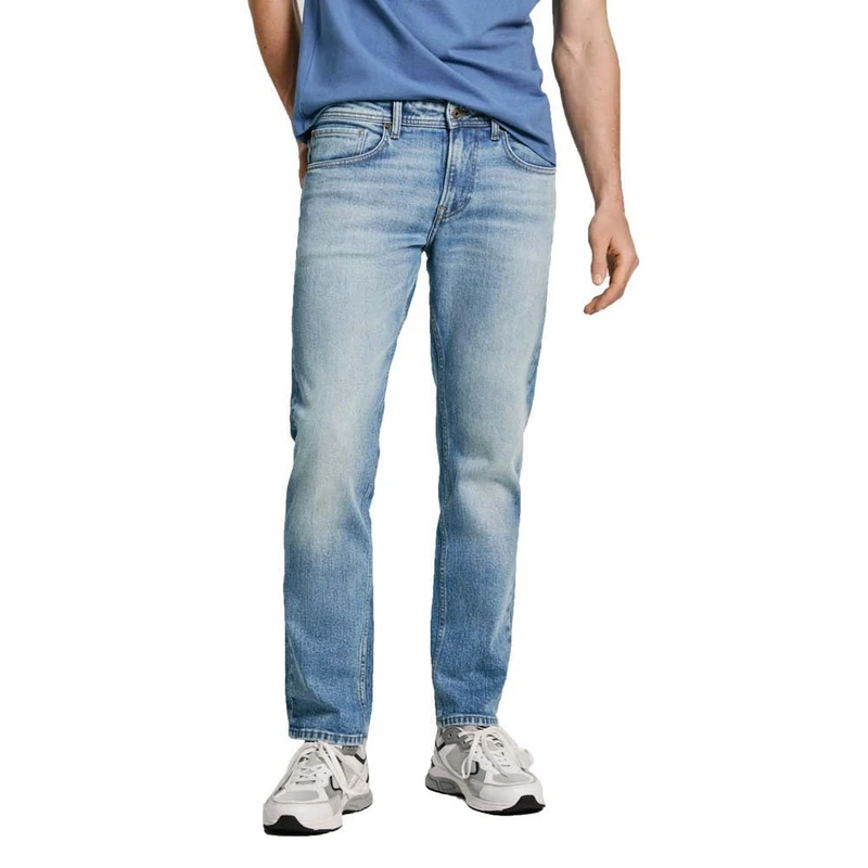Pepe Jeans Men's Straight Jeans PM207393, Blue (Denim-PG0), 28W / 32L