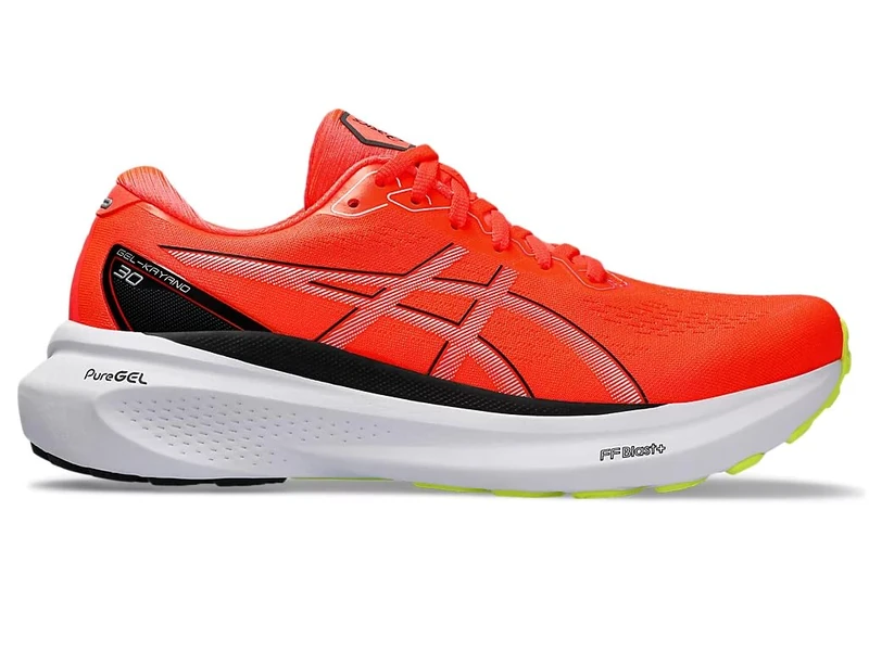 ASICS 1011B548-601 Gel-Kayano 30 Men Sunrise RED/Black UK 8 - Image 1