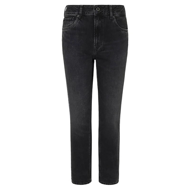 Pepe Jeans Women's Tapered Jeans Hw PL204591, Black (Denim-XH7), 26W / 30L