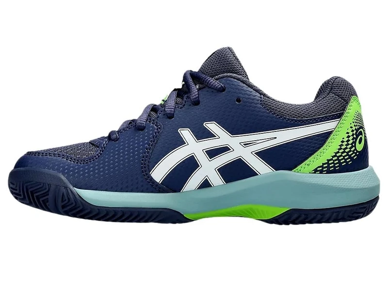ASICS 1044A064-402 Gel-Dedicate 8 Padel GS Men Thunder Blue/White UK 4.5