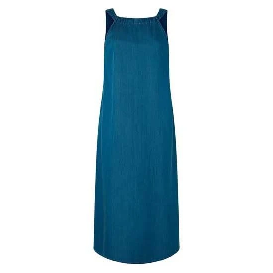 Pepe Jeans Women's Lyla Dress, Blue (Denim), XL