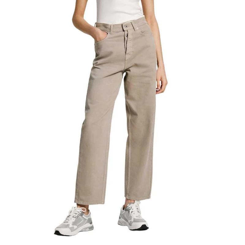 Pepe Jeans Women's Barel Jeans Uhw PL204739, Green (Washed Green), 24W / 30L