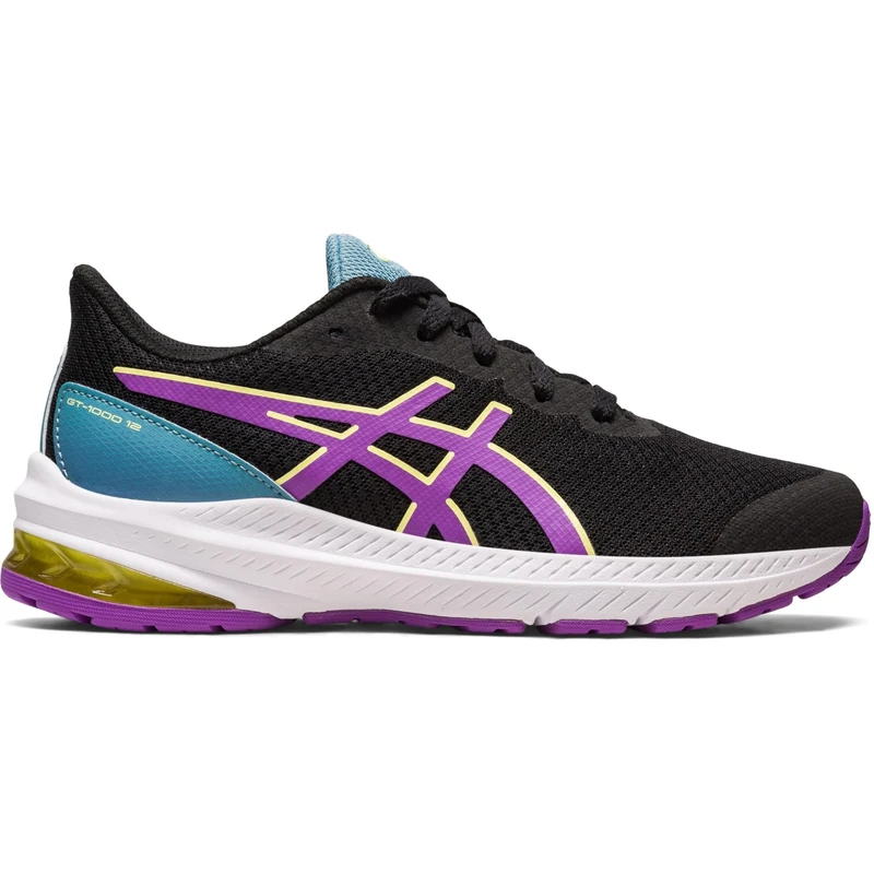 ASICS Boys Gt-1000 12 Gs Sneaker, Black Apricot Crush, 2 UK - Image 1