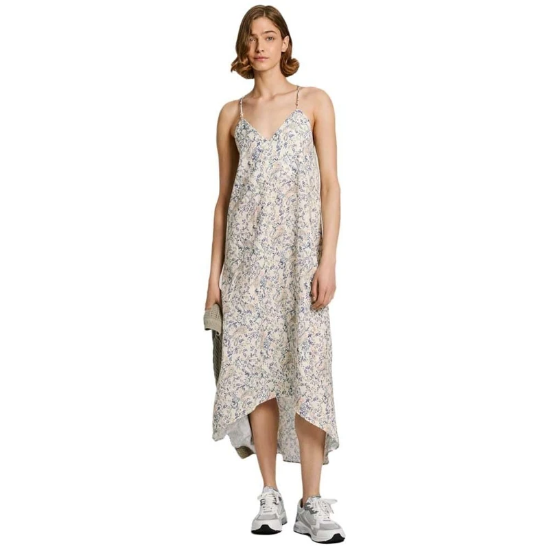 Pepe Jeans Women's Molly Dress, Beige (Ecru White), XS