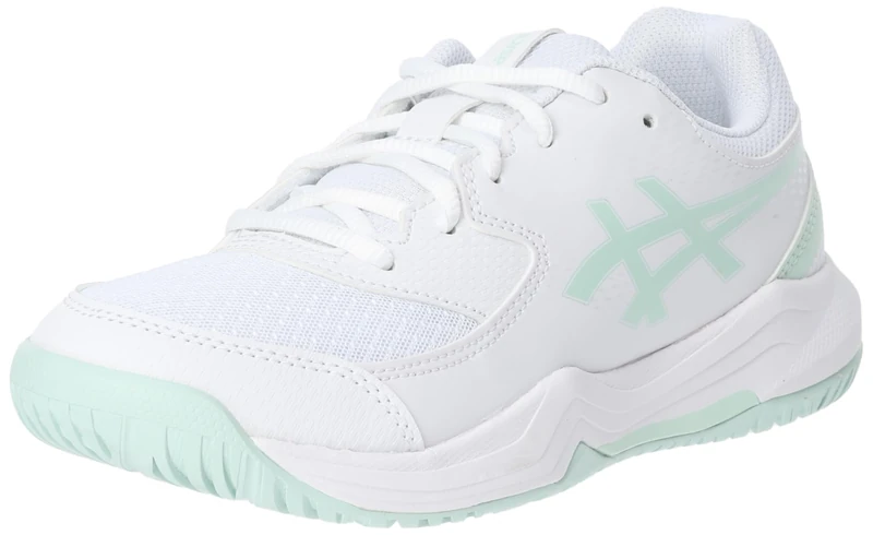 ASICS 1044A077-102 Gel-Dedicate 8 GS Men White/Pale Blue UK 5.5