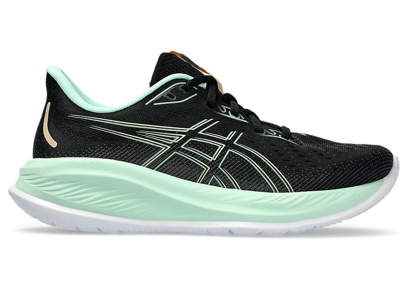 ASICS 1012B599-001 Gel-Cumulus 26 Women Black/Mint Tint UK 7