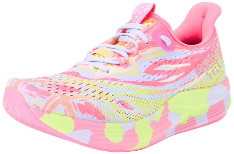 ASICS 1012B429-700 Noosa TRI 15 Women HOT Pink/Safety Yellow UK 4.5