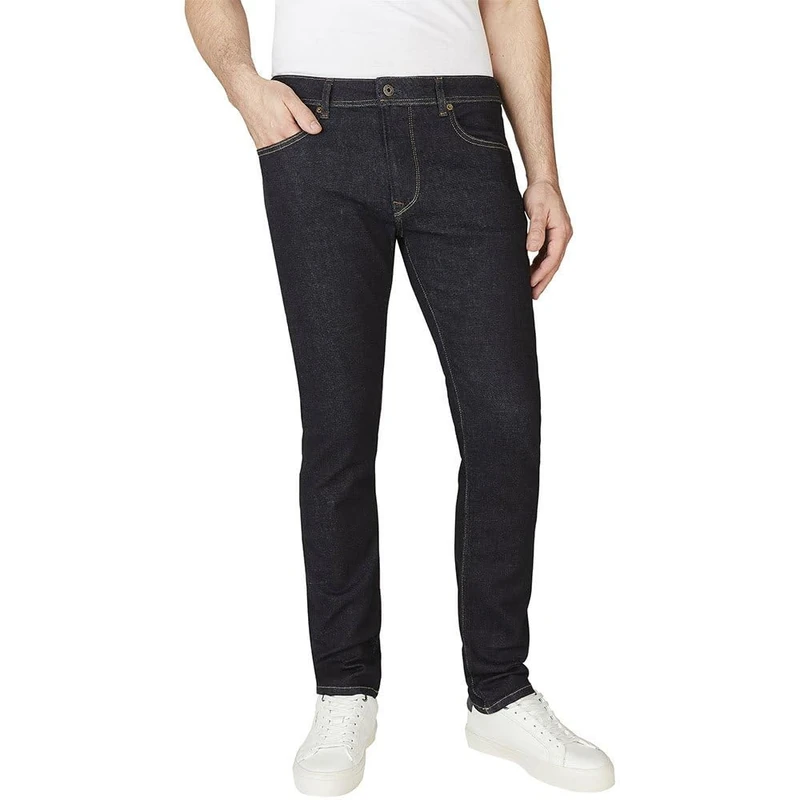 Pepe Jeans Men's Tapered Jeans PM207390, Blue (Denim-AB1), 28W / 32L