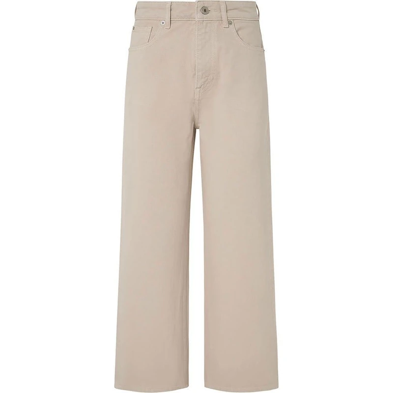 Pepe Jeans Women's Straight Jeans Uhw PL204731, Beige (Beige), 29W / 30L