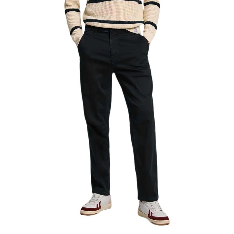 Pepe Jeans Men's Taper Gymdigo Jeans PM207707, Black (Denim-CU7), 34W / 32L