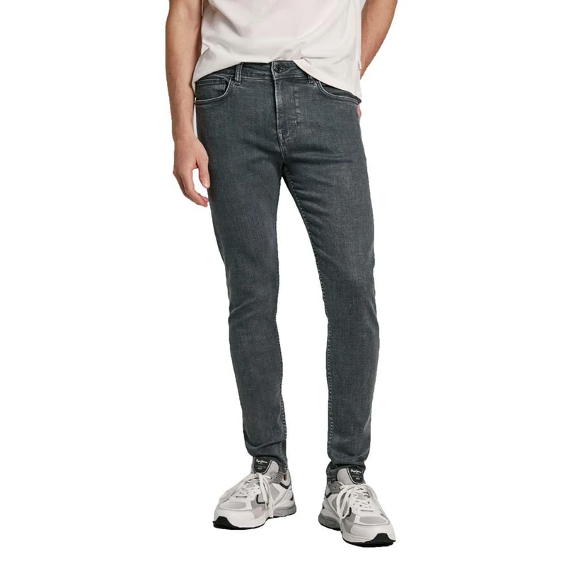 Pepe Jeans Men's Skinny Jeans PM207387, Grey (Denim-UI0), 40W / 32L