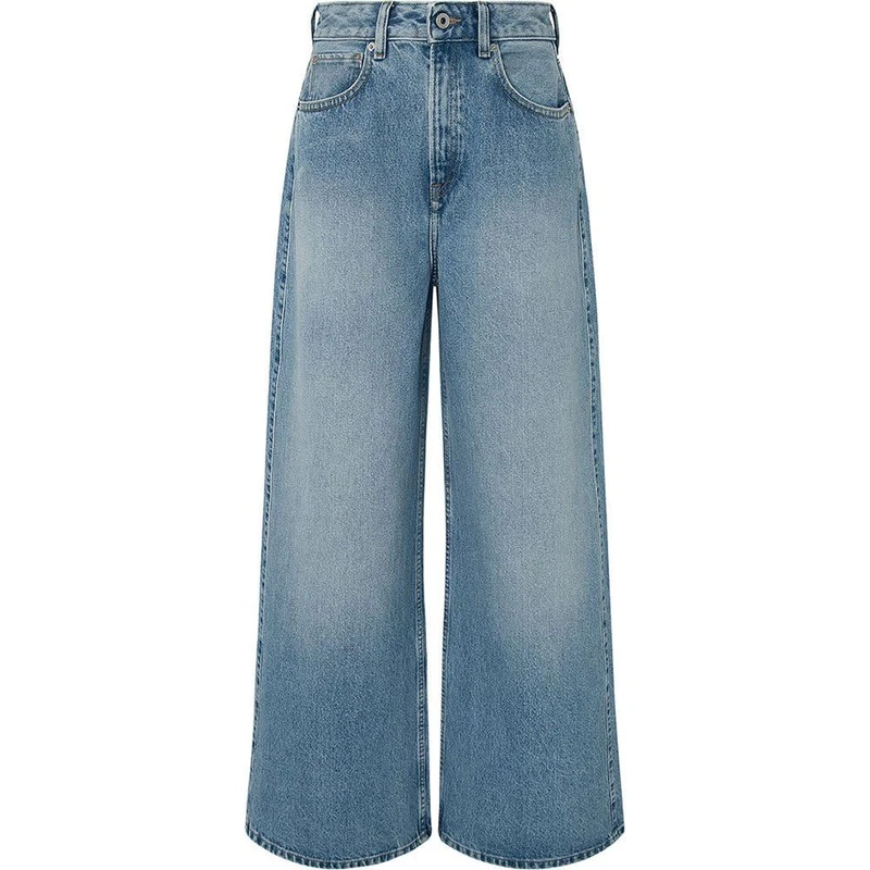 Pepe Jeans Women's Wide Leg Jeans Uhw PL204740, Blue (Denim-MP4), 24W / 34L