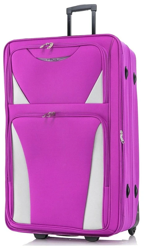 DK Luggage 32" Extra Large Lightweight Suitcases Expandable Trolley case with 2 Wheels DK16 Purple