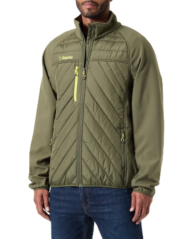 KAPRIOL Hybrid Slick Jacket Olive Green XL, Standard, L - Image 1