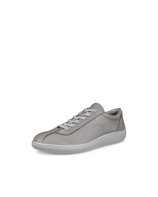 ECCO Men's Soft Zero Premium Sneaker, Steel, 9/9.5 UK - Image 1