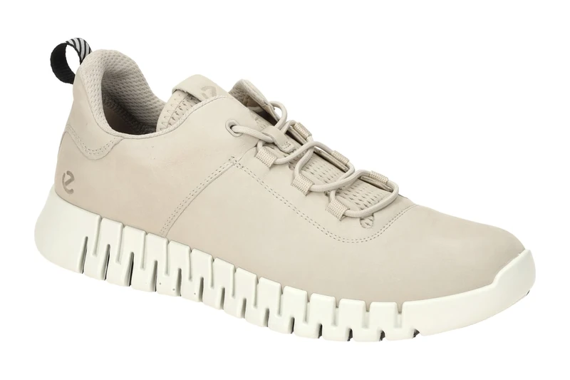 ECCO Men's Gruuv Sneaker, Gravel Nubuck, 6/6.5 UK