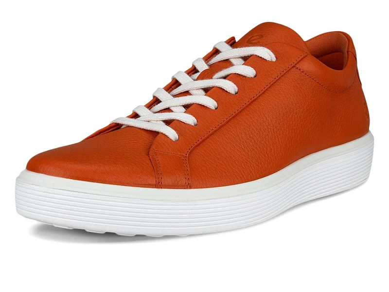 ECCO Men's Soft 60 Premium Sneaker, Terracotta, 9-9.5