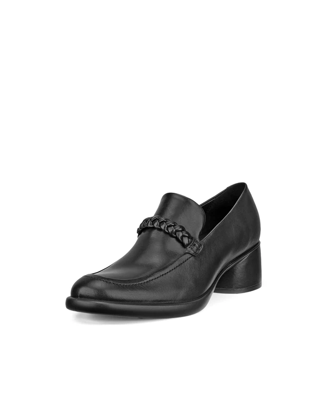 ECCO Women's Sculpted Luxe 35 Braid Loafer, Black, 7/7. 5 UK