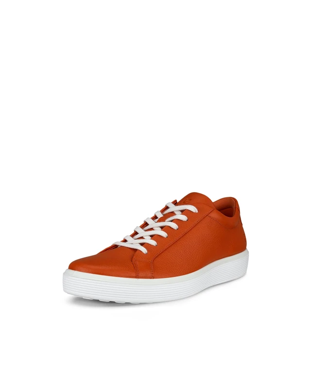 ECCO Men's Soft 60 Premium Sneaker, Terracotta, 13-13.5