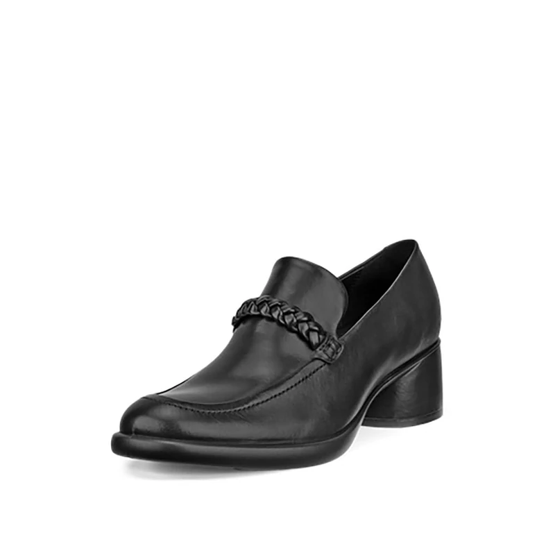 ECCO Women's Sculpted Luxe 35 Braid Loafer, Black, 8/8.5 UK
