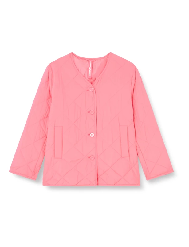 Samoon Women's 450004-21603 Coat, Soft Cranberry, 46 Große Größen - Image 1