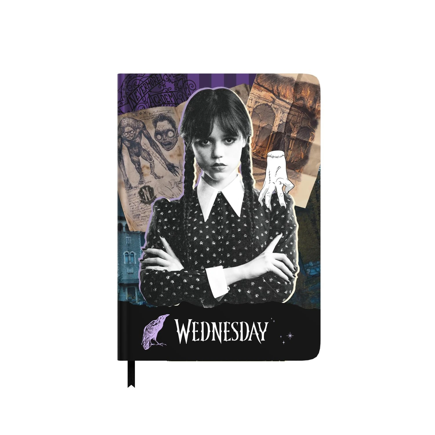 Grupo Erik Wednesday Premium A5 Notebook | Bullet Journal | Notebooks A5 | Notepads A5 | A5 Notepad | Wednesday Addams Gifts | Cool Gifts