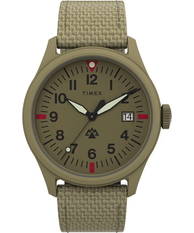 Timex Men's Analogue Quartz Watch with a Fabric Strap Traprock
