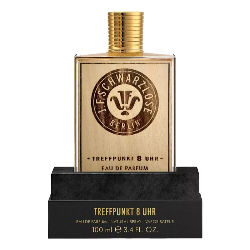 Schwarzlose Treffpunkt 8 UHR - Unisex EDP Spray Fragrance - Long Lasting and Captivating Perfume with Mango, Ginger, Sage, and Vetiver - Body Spray with Royal and Incomparable Scent - 3.4 oz