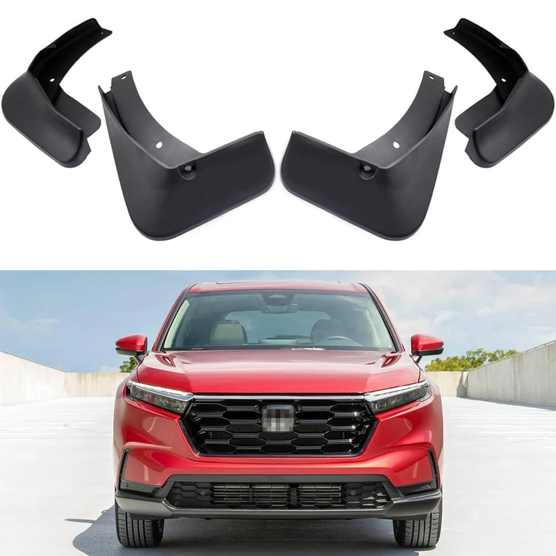MOERTIFEI Mudguards Mud Flaps Splash Guards Fenders Compatible with 2023 2024 Honda CR-V CRV, 4pcs Car Mudguard, Black