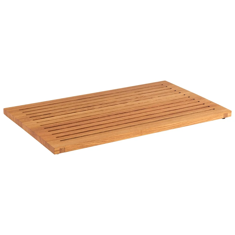 APS 762 Chopping Board, 58.5 x 35 cm, Height: 2 cm, Oiled Oak Wood