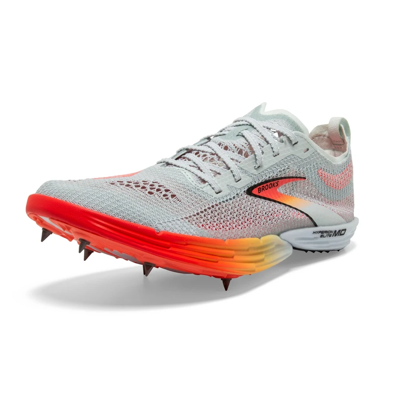 BROOKS 1000481D488 Hyperion Elite MD Men Illusion Blue/Coral/Orange UK 7.5