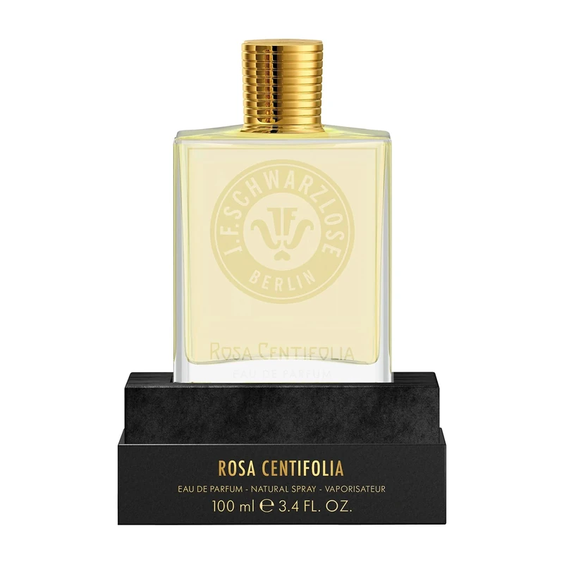 Schwarzlose Rosa Centifolia - Unisex EDP Spray Fragrance - Long Lasting and Captivating Perfume with Geranium, Jasmine, and Vetiver - Body Spray with Floral and Woody Scent - 3.4 oz