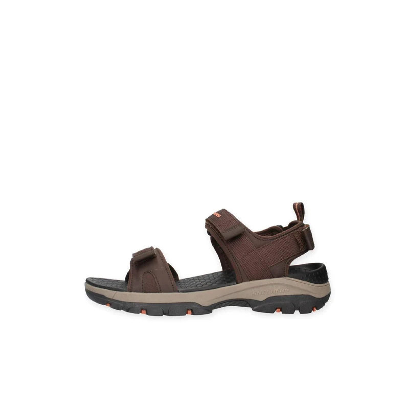 Skechers Men's Tresmen Ryer Sandals, Chocolate Mesh/Synthetic, 8.5 UK
