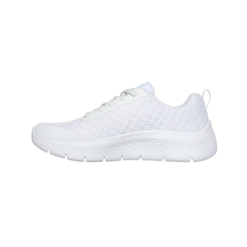 Skechers Women's Go Walk Flex Viva Sneaker, White Textile/Trim, 2 UK