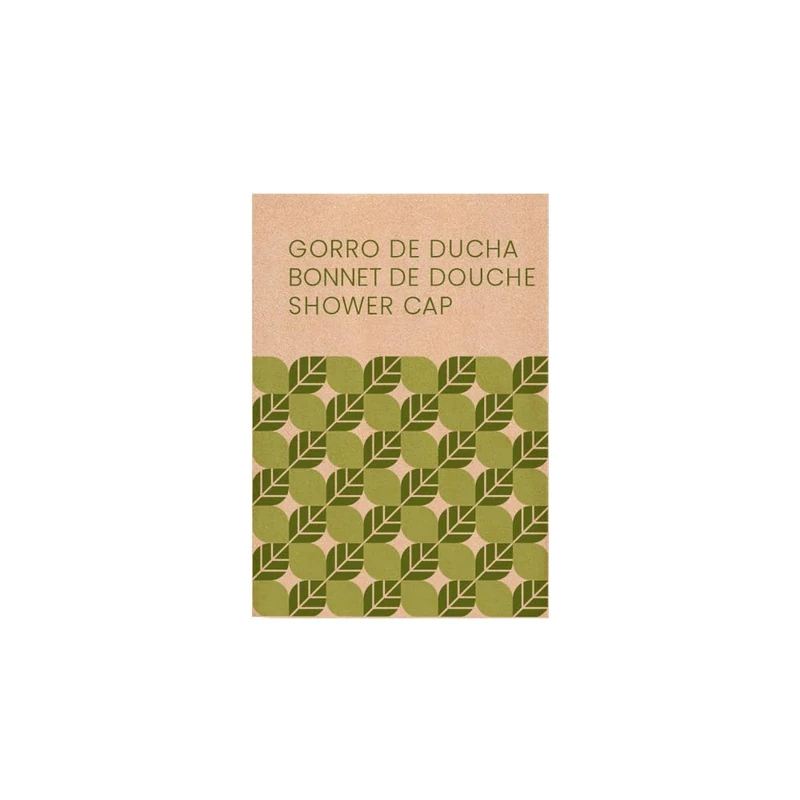 Pack of 250 Shower Caps Made of Kraft 'Natural', 6 x 10.5 cm, White - Image 1
