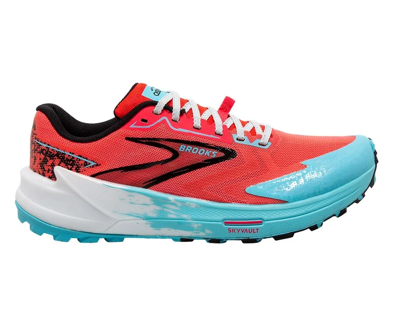 BROOKS 1204051B696 Catamount 3 Women Diva Pink/Bluefish/Black UK 8.5 - Image 1