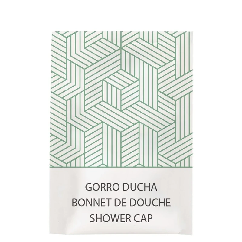 Pack of 250 Shower Caps White Therapy 6 x 10.5 cm White