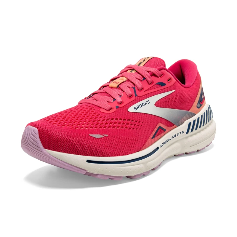 BROOKS 1203811B641 Adrenaline GTS 23 Women Raspberry/Papaya/Blue UK 6.5