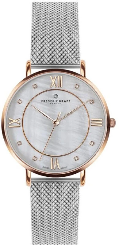 Frederic Graff Wristwatches for Women hFG226, Silver