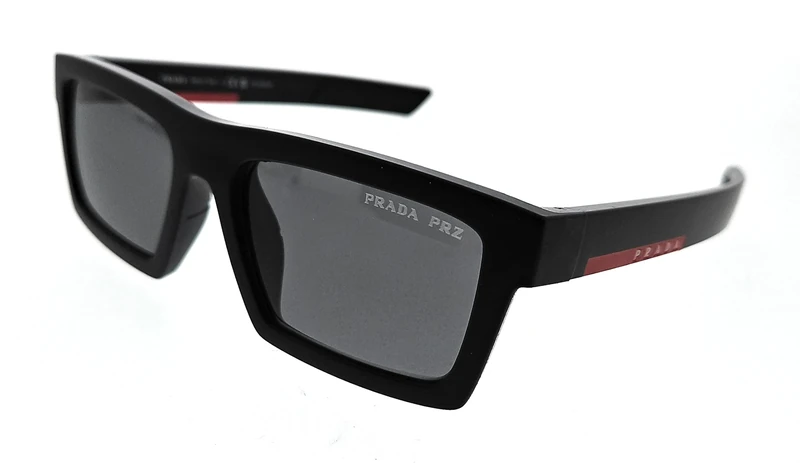 Prada Mens 0PS 02zsu Sunglasses Black, black, One Size