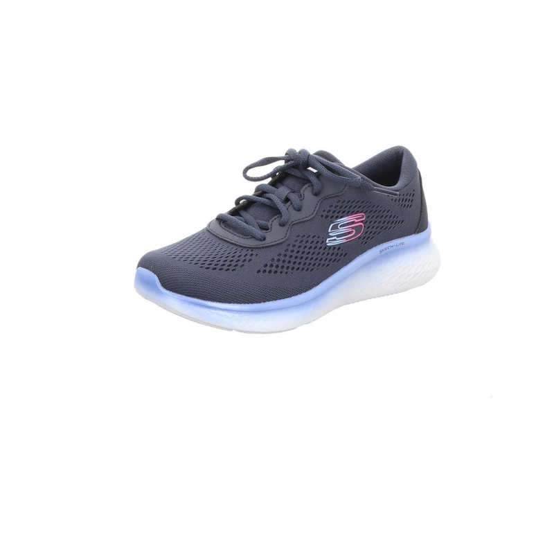 Skechers Women's Skech-Lite Pro Stunning Steps Sneaker, Navy Mesh/Blue Trim, 7 UK
