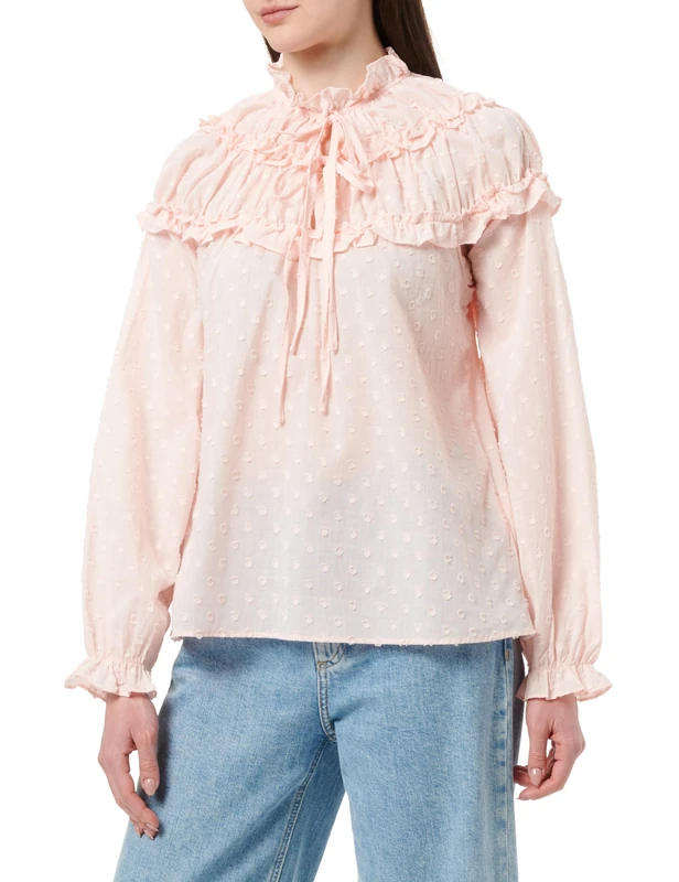 DreiMaster Vintage Women's Blouse, lightpink, S